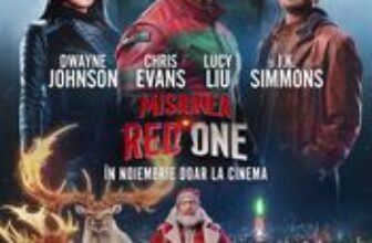 Poster oficial Red One 2024 - Film de acțiune și comedie regizat de Jake Kasdan